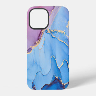 Coque iPhone 12 Liquide de teintes translucides : Encre d'alcool A
