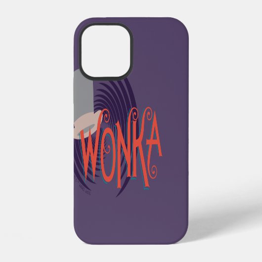 Coque iPhone 12 Logo de Wonka Spiral (Verso)