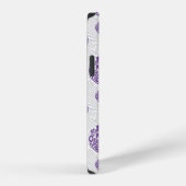 Coque iPhone 12 Logo Willy Wonka Graphique Psychédélique (Côté droit)