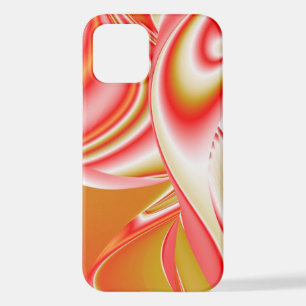 Coque iPhone 12 Love and Gold Abstrait 3D Rainbowart