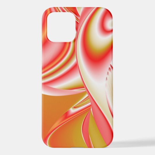 Coque iPhone 12 Love and Gold Abstrait 3D Rainbowart (Verso)