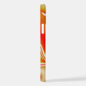 Coque iPhone 12 Love and Gold Abstrait 3D Rainbowart (Côté droit)