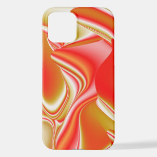 Coque iPhone 12 Love and Gold Abstrait 3D Rainbowart