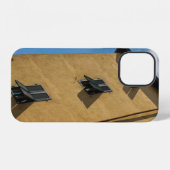 COQUE iPhone 12 LOW ANGLE PHOTOGRAPHY OF BROWN LOUVER WINDOW (Verso Horizontal)