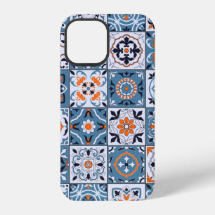 Coque iPhone 12 Magnifique motif sans couture dans une couleur à l