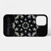 Coque iPhone 12 Mandala Élégant (Verso Horizontal)