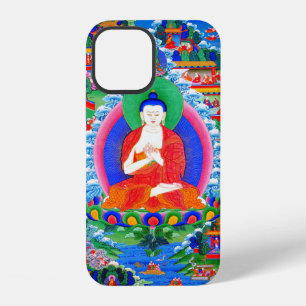 Coque iPhone 12 Mandala oriental cool Dieu Mahavairocana
