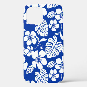COQUE iPhone 12 MAQUILLAGE ROSE (BLEU ROYAL)