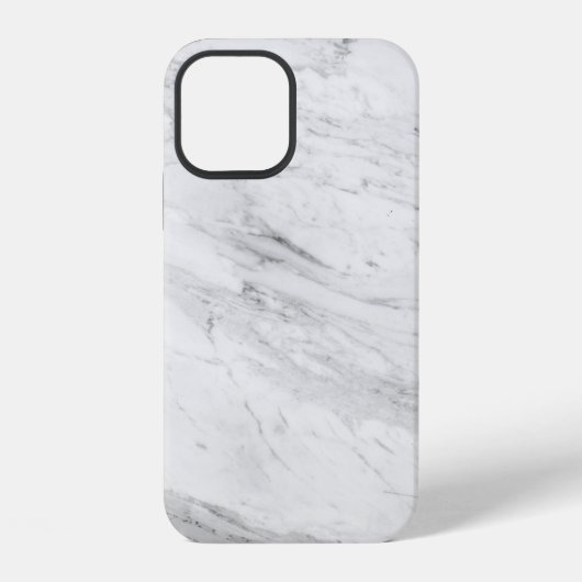 Coque iPhone 12 Marbre blanc (Verso)