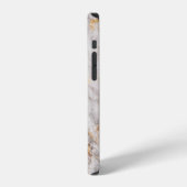 Coque iPhone 12 Marbre tendance cool (Côté gauche)