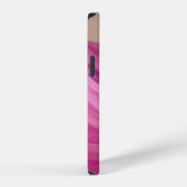 Coque iPhone 12 Marguerite Gerber rose (Côté droit)