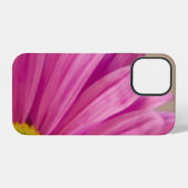 Coque iPhone 12 Marguerite Gerber rose (Verso Horizontal)