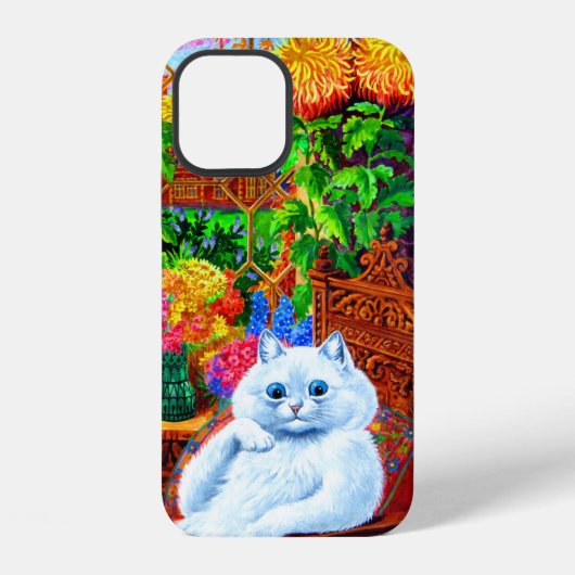 Coque iPhone 12 Master du Collège Cat (Verso)