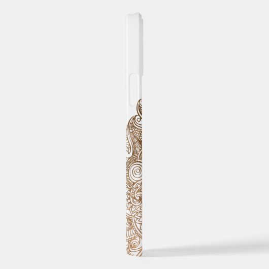 Coque iPhone 12 Mehendi Henna (Côté droit)