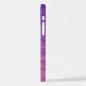 Coque iPhone 12 Mer Rose Et Violet Personnalisée (Côté gauche)
