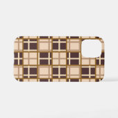 Coque iPhone 12 Mini Abstract Shades of Brown iPhone 12 Mini Case (Verso Horizontal)