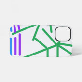 Coque iPhone 12 Mini Abstrait Festif (Verso Horizontal)