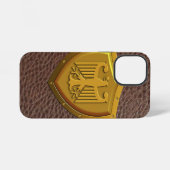 Coque iPhone 12 Mini Aigle allemand (Verso Horizontal)