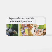 Coque iPhone 12 Mini Ajouter votre propre texte et photos (Verso Horizontal)