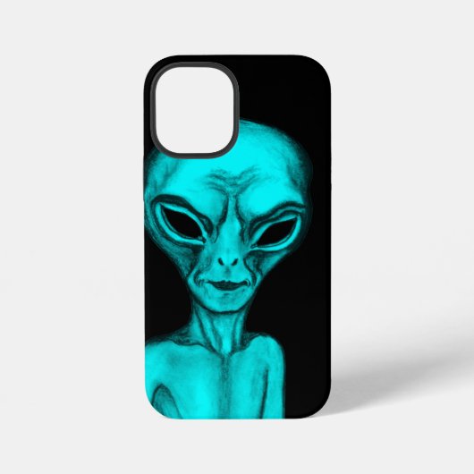 Coque iPhone 12 Mini Alien (Verso)