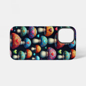 Coque iPhone 12 Mini Amour des Champignons (Verso Horizontal)