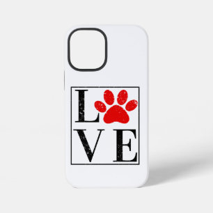 COQUE iPhone 12 MINI AMOUR EMPRUNTE D'ANIMAL CHIEN PROPRIÉTAIRE AMATEUR