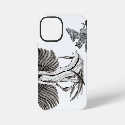 Coque iPhone 12 Mini Ange Uriel (Verso)