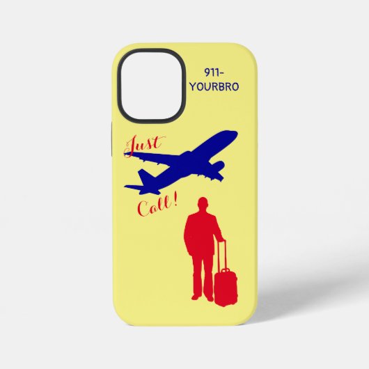 Coque iPhone 12 Mini Appel frère (Verso)