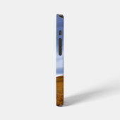 Coque iPhone 12 Mini Arbre dans un champ de blé (Côté gauche)