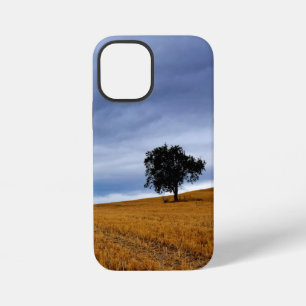 Coque iPhone 12 Mini Arbre dans un champ de blé
