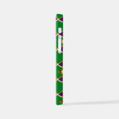 Coque iPhone 12 Mini Arrière - plan de bijoux Mardi Gras (Côté gauche)