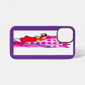Coque iPhone 12 Mini Art abstrait royal (Verso Horizontal)