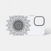 Coque iPhone 12 Mini art pop mandala (Verso Horizontal)