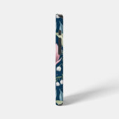 Coque iPhone 12 Mini Birth Flower Botanical Design (Côté gauche)