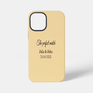 Coque iPhone 12 Mini Boîte d'allumettes Mariage Parfait – Édition Premi