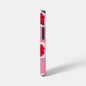 Coque iPhone 12 Mini Boîtes de téléphone à fleurs mignonnes (Côté gauche)