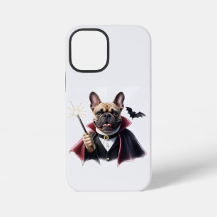 Coque iPhone 12 Mini Bouledogue français Halloween French Bulldog