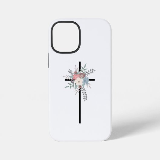 Coque iPhone 12 Mini Bouquet de la foi (Verso)