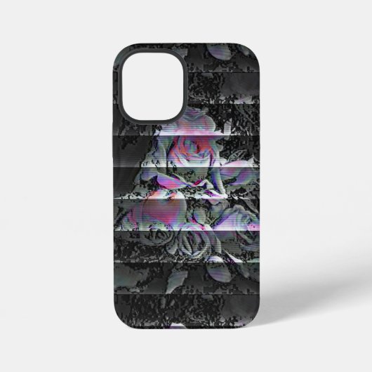 Coque iPhone 12 Mini Bouquet Techno (Verso)