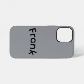 Coque iPhone 12 Mini Boys Called Frank, (Verso Horizontal)