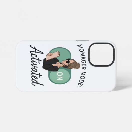 Coque iPhone 12 Mini Cadeau élégant pour mamans (Verso Horizontal)