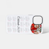 Coque iPhone 12 Mini Calendrier personnalisé 2025 (Verso Horizontal)