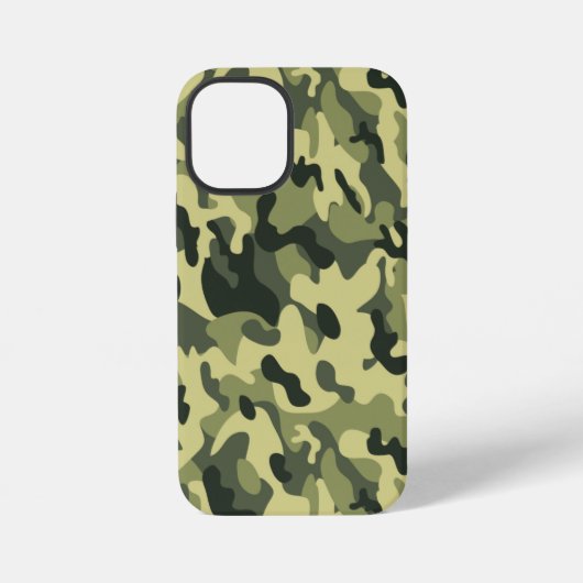 Coque iPhone 12 Mini Camo Vert (Verso)