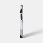 Coque iPhone 12 Mini Camouflage urbain à fort contraste (Côté gauche)
