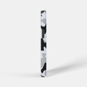 Coque iPhone 12 Mini Camouflage urbain à fort contraste (Côté droit)