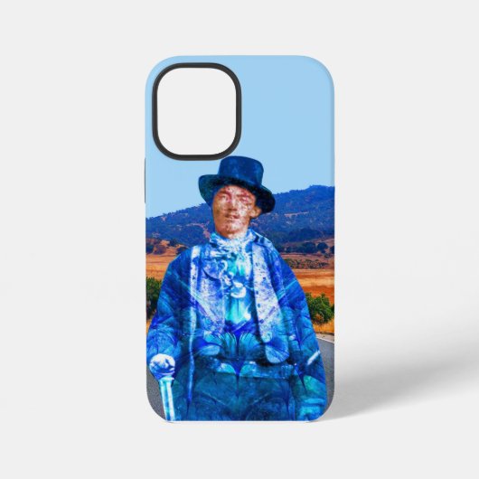 Coque iPhone 12 Mini Carte postale de Billy the Kid (Verso)