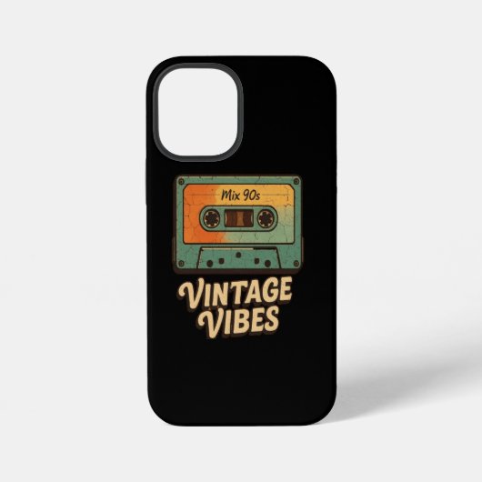 Coque iPhone 12 Mini Cassette classique (Verso)