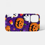 Coque iPhone 12 Mini C'est l'Halloween. (Verso Horizontal)
