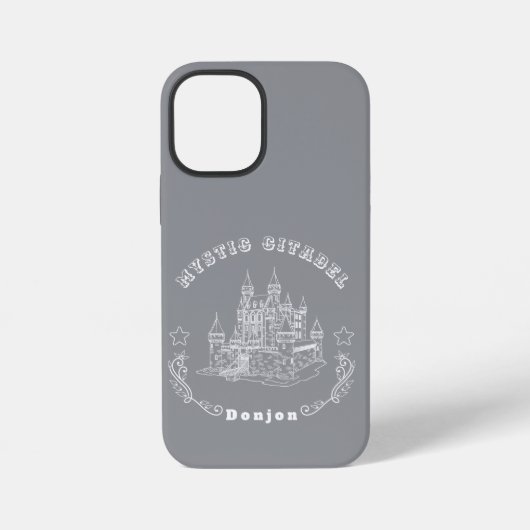Coque iPhone 12 Mini Château - un design classique (Verso)
