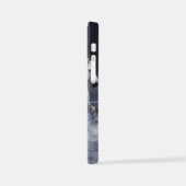 Coque iPhone 12 Mini Chevaux à lancer l'oreiller (Côté gauche)